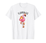 Flamin-go Funny Flamingo Pun T-Shirt