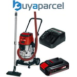 Einhell 18v Power X-Change Cordless Wet And Dry Vacuum Cleaner TE-VC + 2.5AH Kit