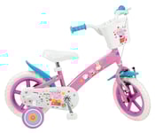 Barncykel 12" Peppa Pig rosa 1195 Rosa TOIMSA