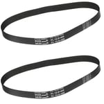 2 x Belts For Vax Dual Power Reach Carpet Cleaners W86-DP-P, W86-DP-R, W86-DP-T