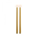 Uyuni - LED Slim Taper Candle 2-Pack - Curry Yellow, Smooth - 2,3x32 cm (UL-TA-CY02332-2)