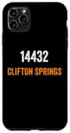 Coque pour iPhone 11 Pro Max Code postal 14432 Clifton Springs, déménagement vers 14432 Clifton Spri