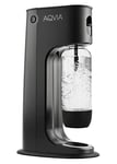 Aqvia Balance sparkling water maker black, incl. BPA-free PET water bottle