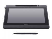 Wacom DTU-1141B - Digitaliserare med LCD-bildskärm - 22.32 x 12.56 cm - elektromagnetisk - 4 knappar - kabelansluten - USB 2.0 - svart
