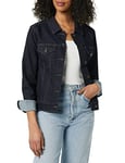 Amazon Essentials Women's Jeans Jacket (Available in Plus Sizes), Rinse Wash, 3XL Plus