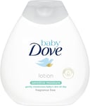 4 X Baby Dove Lotion For Sensitive Skin Care Fragrance Free 200ml