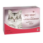 My Star Mousse Gourmet burk 12 x 85 g - Beef & Thyme