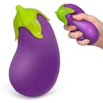 Stressboll / Klämboll - Aubergine Lila