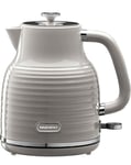 Daewoo Kettle Sienna Collection, 3KW Rapid Boil, 1.7L Jug Kettle -Taupe