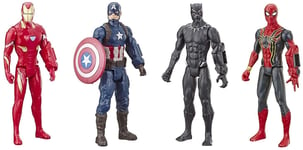Marvel Avengers Endgame Titan Hero Series 4 Pack Action Figure with Accessories