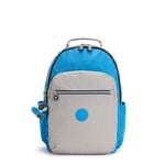 Kipling SEOUL Large Backpack with Laptop Protection LAKE BLUE BL RRP £98
