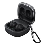 Genomskinligt Samsung Galaxy Buds Live/Pro/2/2 Pro fodral - Svart