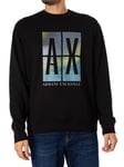 Armani ExchangeGraphic Sweatshirt - Black