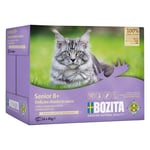 Bozita Senior Bitar i sås 12 x 85 g - Mycket kyckling