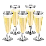 30 Piece Plastic Champagne  for Garden Parties P5L66074