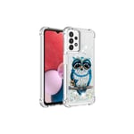 Samsung Galaxy A13 / A04s glitter hile pöllö suojakuori