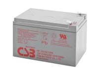 CSB Battery HR 1251W high-rate HR1251WF2 Blybatteri 12 V 12 Ah Blyfilt (B x H x D) 151 x 100 x 98 mm Platt kontakt 6,35 mm Underhållsfritt, låg självurladdning