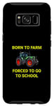 Coque pour Galaxy S8 Agriculteur Tracteur Paysan Agriculture Enfants Cadeaux