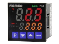 Emko ecoPID.4.5.2R.S.0 Temperaturregulator Pt100, J, K, R, S, T, L -199 till +999 °C Relä 5 A, SSR (L x B x H) 90 x 48 x 48 mm
