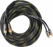 Ground Zero GZCC 1.0X-TP 1,0 meter Premium RCA kabel