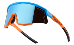 Force Sonic Sykkelbriller Blå/Oransj Blå Linse
