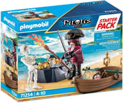 Playmobil 71254 Pirate with Rowboat Starter Pack, promo pack, starter pack, pira