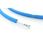 Flexrör datakabel KAT6A/FTP 100met