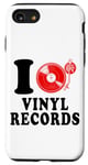 Coque pour iPhone SE (2020) / 7 / 8 I Love Vinyl Records