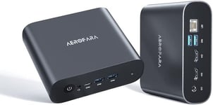 Mini Pc,Amd Ryzen 5 5600U (Jusqu'À 4,2 Ghz) 8Go Ddr4 /512Go Ssd Mini Ordinateur De Bureau,2*Hdmi Et 1*Usb-C,4K@60Hz,Wifi 6E,Bt 5.3,Professional Office Home Pc
