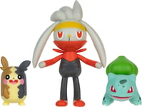 Pokémon Battle Figure Figurset 3-Pack