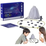 Magnetiskt Schackspel, 2024 Nytt Magnetsten Brädspel Strategispel, Roligt Bordsspel med Magneter för Barn Vuxna Familjfestspel Tz[HK] A