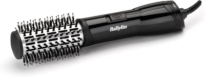BaByliss Flawless Volume Hot Air Brush, Ionic, Dry and Style, 38mm Titanium-cer