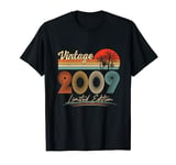 15 year Old Gifts Vintage 2009 Limited Edition 15th Birthday T-Shirt