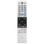 TV fjärrkontroll Ersättning för CT-8543 För TOSHIBA Smart TV Silver