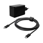 Heden Chargeur universel USB-C 45W PD 3.0, smartphone & PC Portable câble type C type C de 1.20m 3A Noir