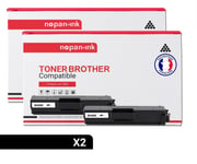 NOPAN-INK - Toners x2 - TN426 TN 426 (Noir) - Compatible pour Brother HL-L8360CDW, MFC-L8900CDW