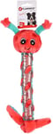 Flamingo JCHIEN MIEP Chenille en Peluche + BÂTONNET en TPR Rouge 38CM