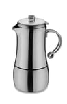 CafA Stal Elements Stainless Steel Espresso Maker 10 Cup