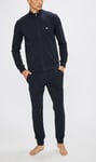 Emporio Armani Pyjama Set Navy Mens Size S Small Full Zip Loungewear BNWT