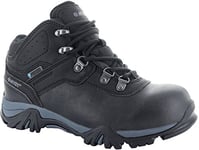 Hi-Tec Unisex Kid's Altitude VI WP JR High Rise Hiking Boots, Black (Black 21), 10 (29 EU)