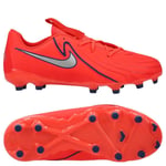 Nike Phantom GX II Academy MG Erling Haaland - Röd/Vit Barn LIMITED EDITION Gräs (FG) / Konstgräs (AG) kids HF6362-600