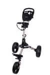 Caddymatic Titanium 3 Wheel Folding Golf Trolley