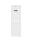Hoover H-Fridge 300 Hoct3L517Ewwk-1 55Cm Wide, Low Frost Fridge Freezer With Non-Plumbed Water Dispenser - White