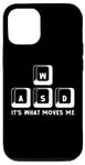 Coque pour iPhone 12/12 Pro Wasd Its What Moves Me PC Keyboard Gamer