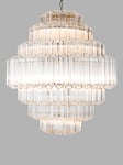 Pure White Lines Grande Palermo Ceiling Light