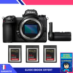 Nikon Z7 II + Grip Nikon MB-N11 + 3 SanDisk 64GB Extreme PRO CFexpress Type B + Ebook 'Devenez Un Super Photographe
