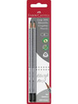 Pencil Grip 2001 with eraser 2 pcs