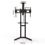 TV mount,V Type Floor TV Stand With Mounting Bracket For 32-65" Screen(Color:C)