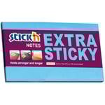 Notisblock Extra Sticky 76x127 90 Blad Neon Blå