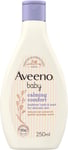 Aveeno Baby Calming Comfort Delicate Skin Bedtime Bath Wash 250ml Lavender Scent